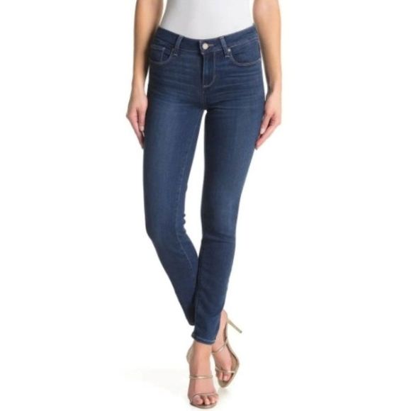 PAIGE Radko Blue Verdugo Ankle Skinny High Rise Jeans Size 30 with defects - Picture 1 of 13
